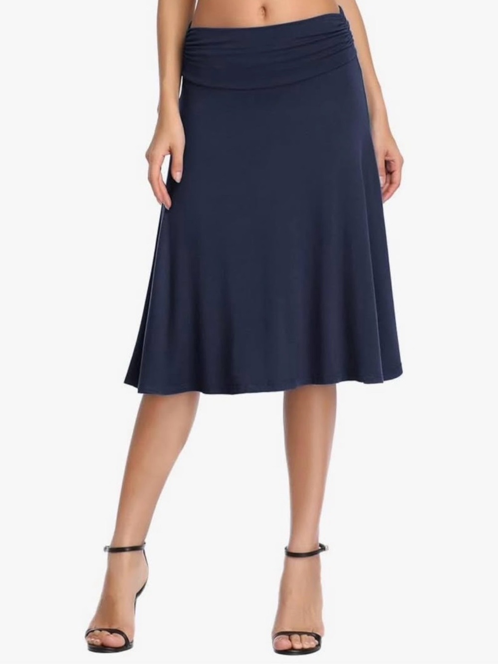 NWT Urban CoCo Women's Navy A-Line Pull-On Skirt (М)